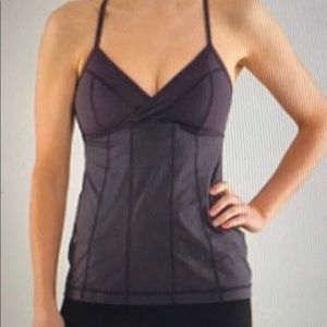 Lululemon Full Eagle Tank BLACK Size 4